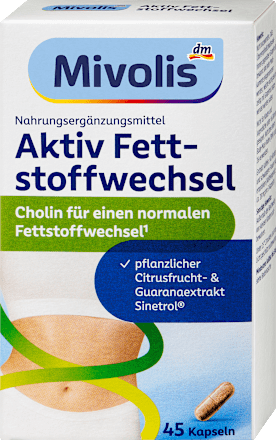 Aktiv Fettstoffwechsel Kapseln 45 St, 25 g