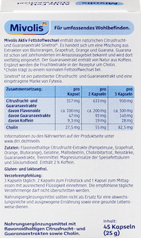 Aktiv Fettstoffwechsel Kapseln 45 St, 25 g