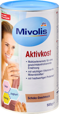 Aktivkost Pulver Schoko, 500 g