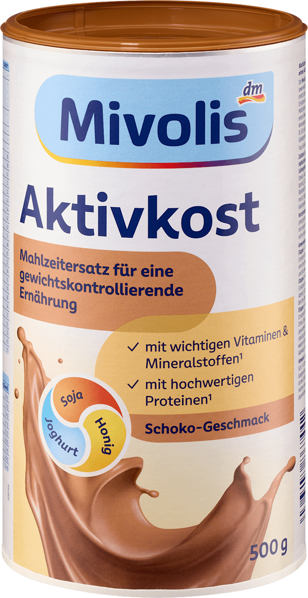 Mivolis Aktivkost Pulver Schoko, 500 g