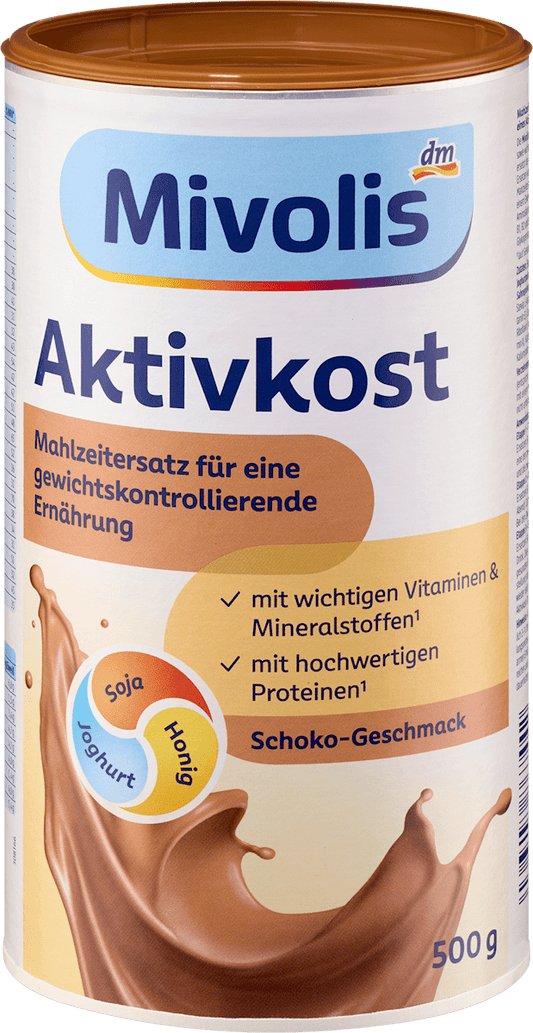 Mivolis Aliment complet en poudre Chocolat, 500 g