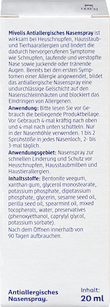 Antiallergisches Nasenspray, 20 ml