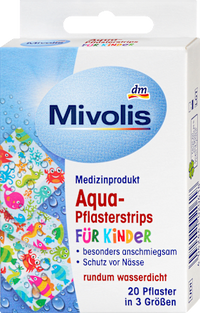 Aqua-Pflasterstrips für Kinder, 20 St