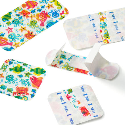 Aqua-Pflasterstrips für Kinder, 20 St
