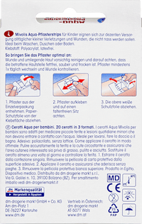 Aqua-Pflasterstrips für Kinder, 20 St