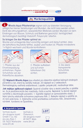 Aqua-Pflasterstrips, 20 St