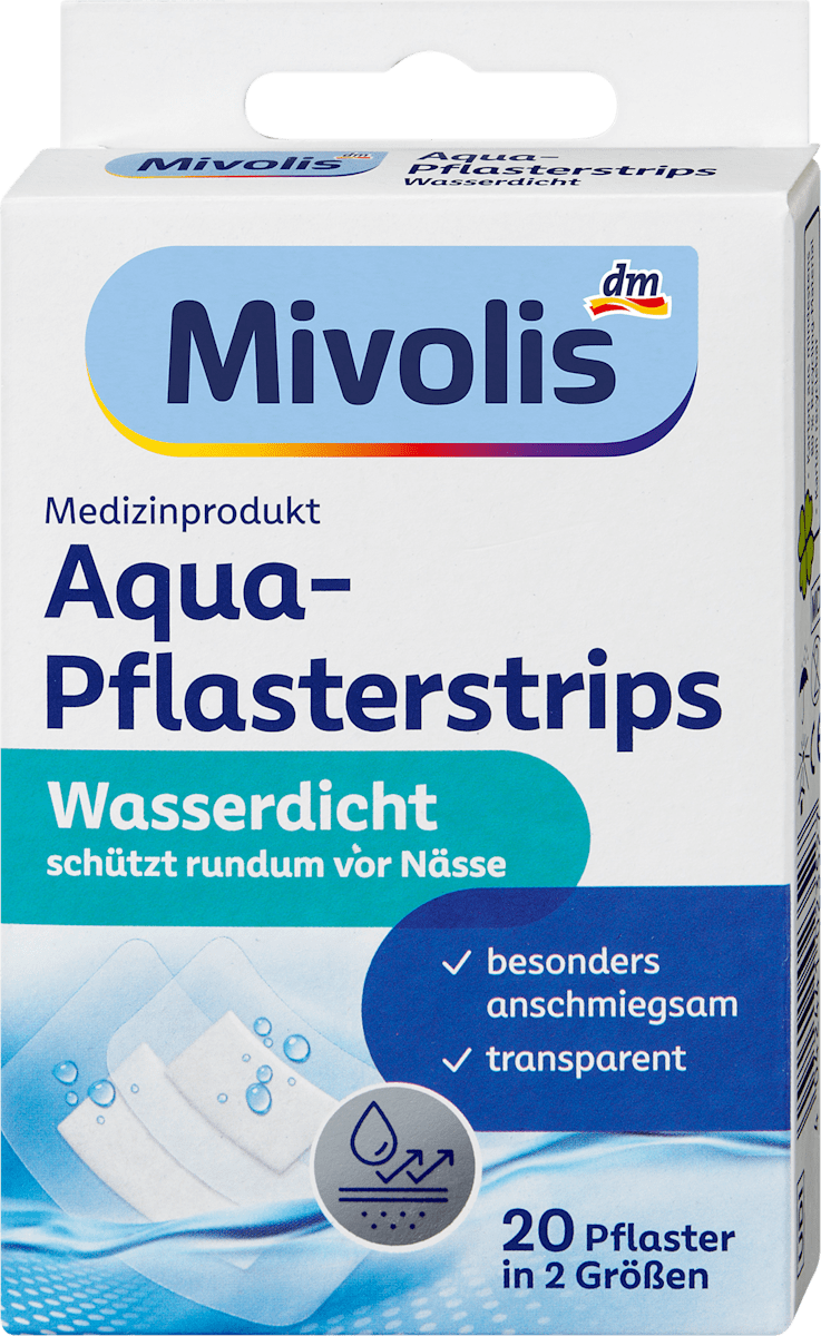 Aqua-Pflasterstrips, 20 St