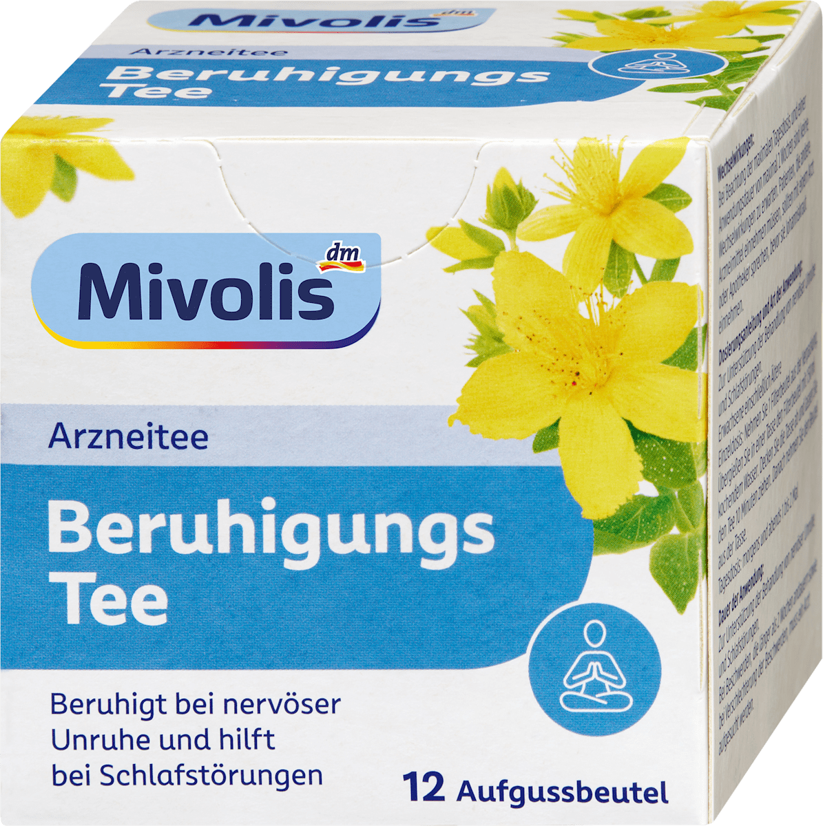 Mivolis Arzneitee, Beruhigungs Tee (12 Beutel), 24 g