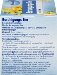 Medicinale thee, kalmerende thee (12 zakjes), 24 g