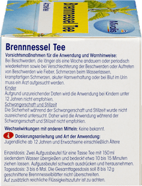 Medicinale thee, brandnetelthee (12 zakjes), 21,6 g