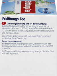 Medicinale thee, koude thee (12 zakjes), 24 g