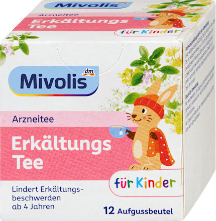 Arzneitee, Erkältungs Tee für Kinder (12 Beutel), 18 g