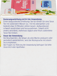Arzneitee, Erkältungs Tee für Kinder (12 Beutel), 18 g