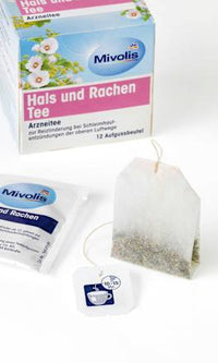 Medicinale thee, keel- en keelholtethee (12 zakjes), 18 g