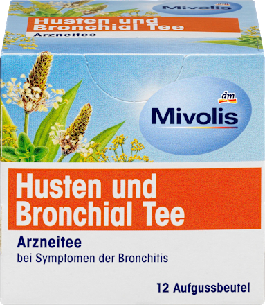 Arzneitee, Husten & Bronchial Tee (12 Beutel), 24 g