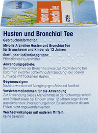 Arzneitee, Husten & Bronchial Tee (12 Beutel), 24 g