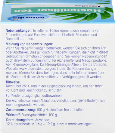 Arzneitee, Hustenlöser Tee (12 Beutel), 19,2 g