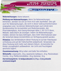 Mivolis Arzneitee, Leber & Galle Tee (12 Beutel), 21 g