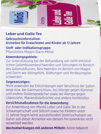 Arzneitee, Leber & Galle Tee (12 Beutel), 21 g