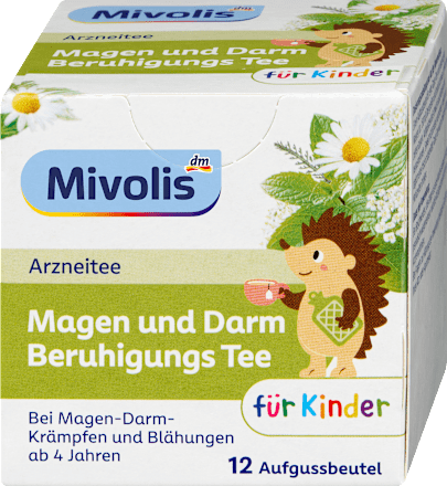 Arzneitee, Magen & Darm Beruhigungs Tee für Kinder (12 Beutel), 18 g