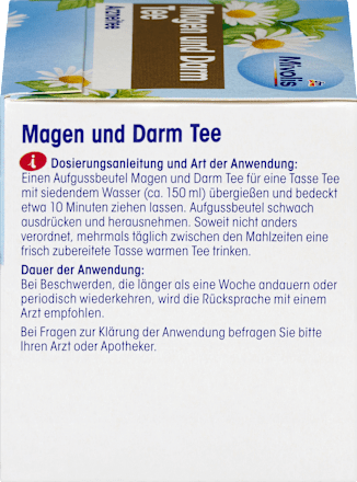 Medicinale thee, maag- en darmthee (12 zakjes), 21 g