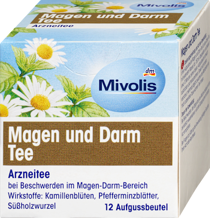 Medicinale thee, maag- en darmthee (12 zakjes), 21 g