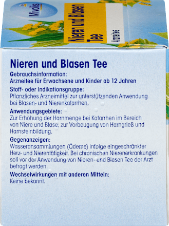 Medicinale thee, nier- en blaasthee (12 zakjes), 18 g