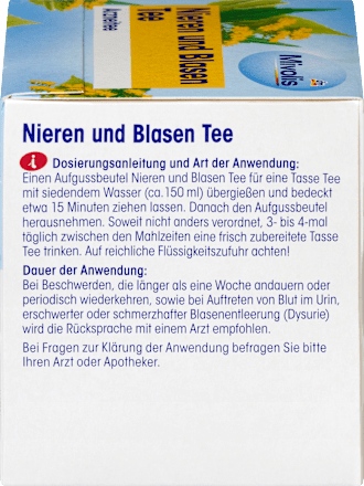 Medicinale thee, nier- en blaasthee (12 zakjes), 18 g