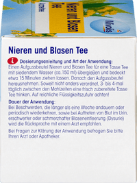 Medicinale thee, nier- en blaasthee (12 zakjes), 18 g