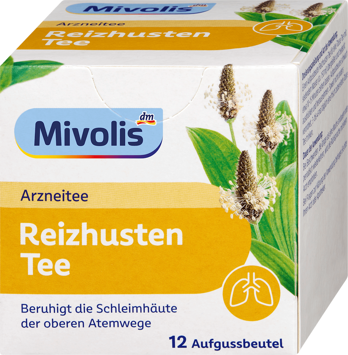 Mivolis Arzneitee, Reizhusten Tee (12 Beutel), 16,8 g