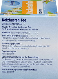 Medicinale thee, droge hoestthee (12 zakjes), 16,8 g