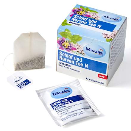 Medicinale thee, slaap- en zenuwthee N (12 zakjes), 18 g