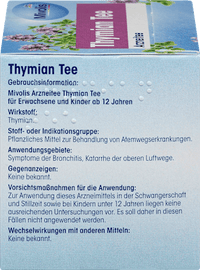 Arzneitee, Thymian Tee (12 Beutel), 16,8 g