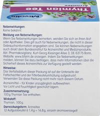 Arzneitee, Thymian Tee (12 Beutel), 16,8 g