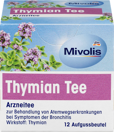 Arzneitee, Thymian Tee (12 Beutel), 16,8 g