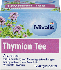 Arzneitee, Thymian Tee (12 Beutel), 16,8 g