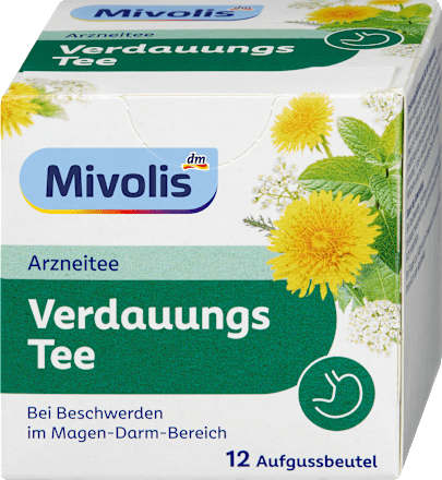 Arzneitee, Verdauungs Tee (12 Beutel), 21 g