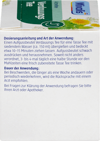 Arzneitee, Verdauungs Tee (12 Beutel), 21 g