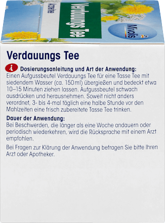 Medicinale thee, spijsverteringsthee (12 zakjes), 21 g