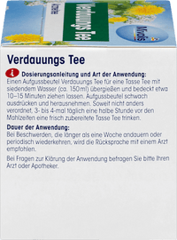Medicinale thee, spijsverteringsthee (12 zakjes), 21 g