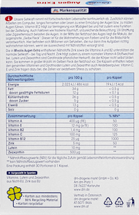 Augen Extra Sehkraft + Schutz, Tag + Nacht, Kapseln, 30 St., 28,8 g Mivolis