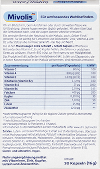 Augen Extra Sehkraft + Schutz, Tag + Nacht, Kapseln, 30 St, 16 g