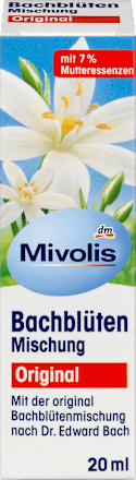Bachblüten Tropfen Original, 20 ml Mivolis