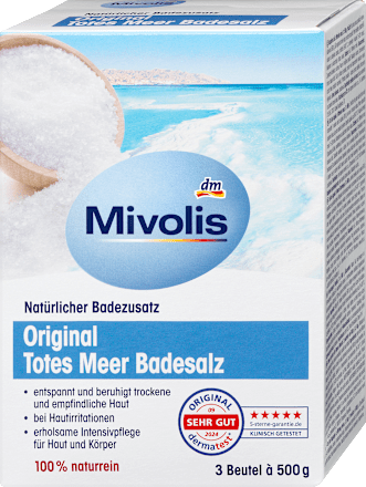 Originele Dode Zee badzouten (3x500 g), 1,5 kg