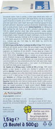 Originele Dode Zee badzouten (3x500 g), 1,5 kg