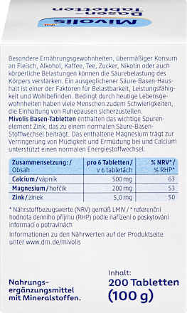 Basen-Tabletten 200 St, 100 g
