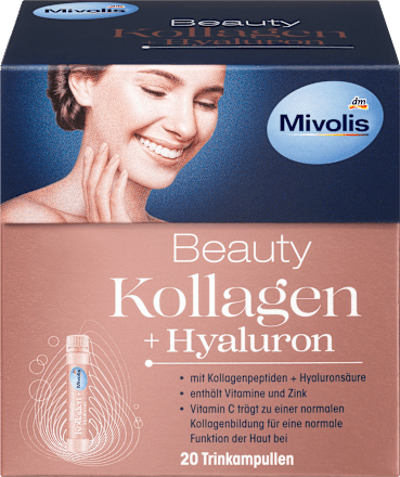 Beauty collageen + hyaluronzuur, drinkampullen, 20 stuks, 500 ml