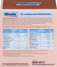 Beauty Kollagen + Hyaluron, Trinkampullen, 20 St, 500 ml