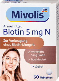 Biotin 5 mg N, Tabletten, 60 St