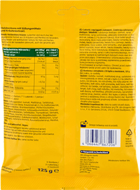 Bonbon, Halsbonbons Kräuter, zuckerfrei, 125 g